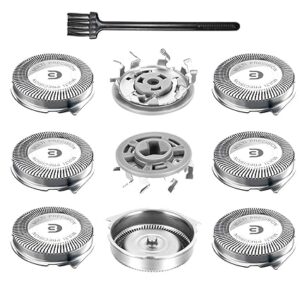 SH30 Replacement Heads for Electric Shaver Series 1000, 2000, 3000 and S738 with Durable Sharp Blade, SH30 Heads, 9-pc Pack